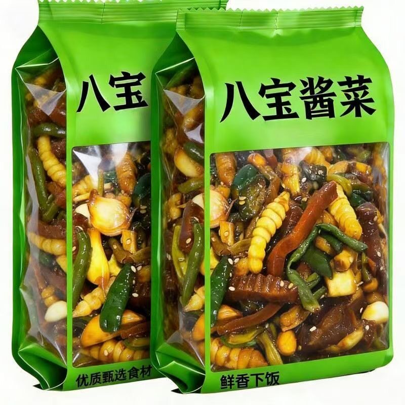 【太划算了】正宗酱香八宝酱菜什锦香脆咸菜黄瓜腌制开胃八宝菜