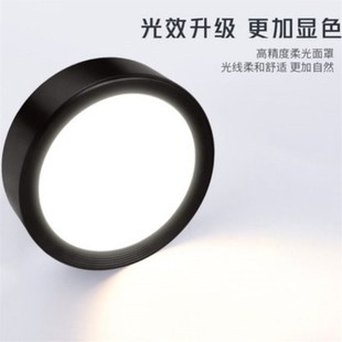 迷你小尺寸吸顶灯无吊顶防眩筒灯明装过道卧室照明灯3500k天花灯