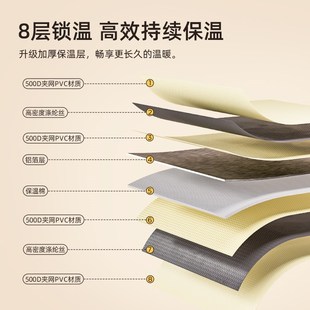 元 气达人足浴盆泡脚桶家用洗脚过小腿深桶养生泡脚袋便携可折叠JS