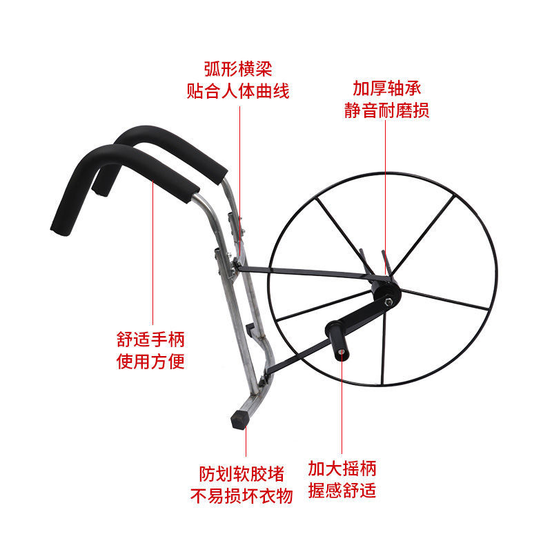 水带收卷器消防农用肩背手摇式收卷机浇地灌溉水管软管收纳带架子