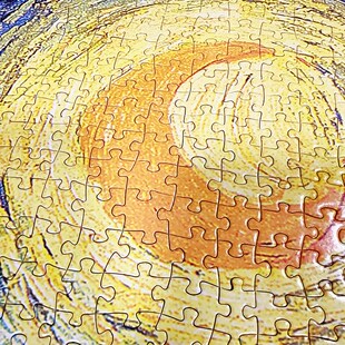 3000片拼图成人版超大地狱难度带框星空大人解压手工玩具生日礼物