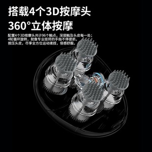 猫咪按摩头部神器 猫头部按摩器宠物电动按摩仪自动撸猫挠头玩具