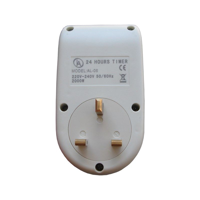 英式定时插座开关自动循环断电英标香港插头定时器计时器提醒器