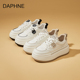 达芙妮2025新款 百搭小众休闲女鞋 时尚 Daphne 轻便显腿细舒适板鞋