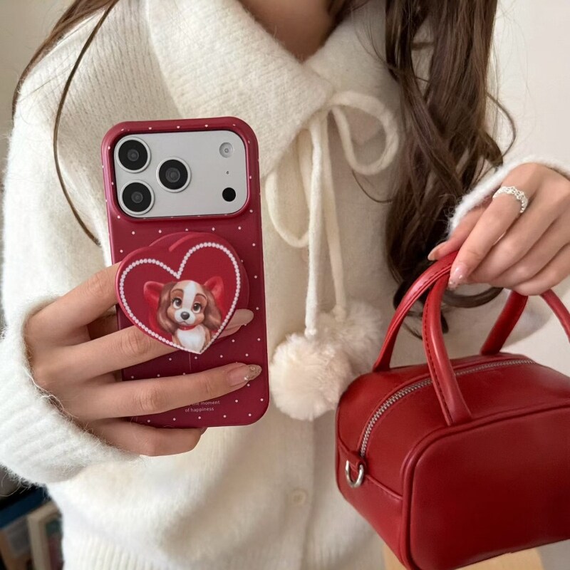 【殊色】适用iPhone17pro手机壳苹果16promax系列2026新款高级感小众15专用14女款十五爆款高端巨好看带支架