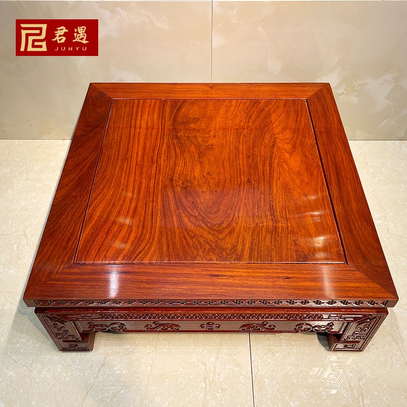 东阳红木炕几花梨木炕桌刺猬紫檀实木小茶桌榻榻米飘窗桌沙发矮桌