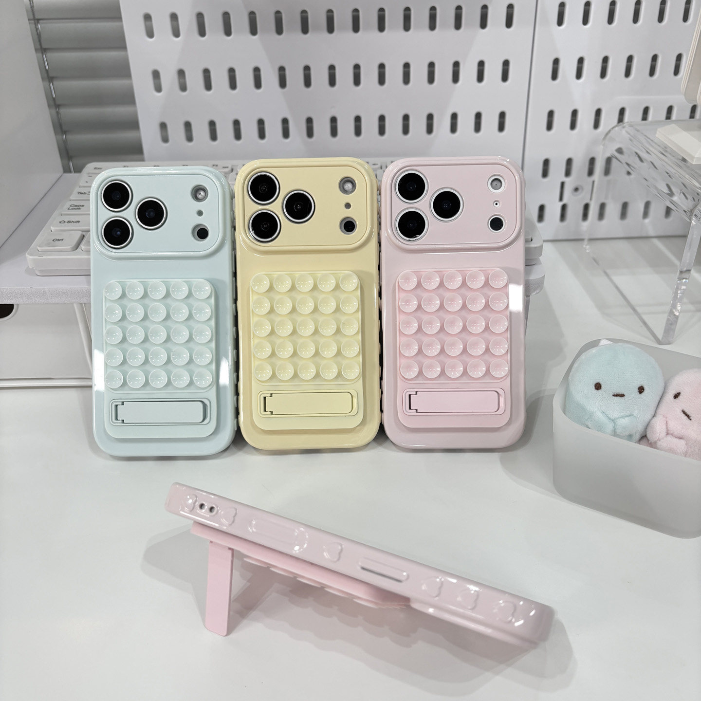 简约吸盘支架新款适用苹果17pro手机壳iPhone16max13小米17华为mate70pura80K90nova15reno14x300oppofindx9