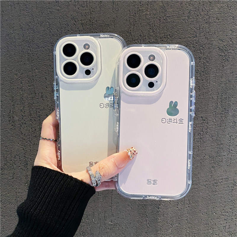 简约暴富日进斗金新款适用苹果16pro手机壳iPhone15max小米14华为mate70荣耀vivox200k60nova12reno11一加13