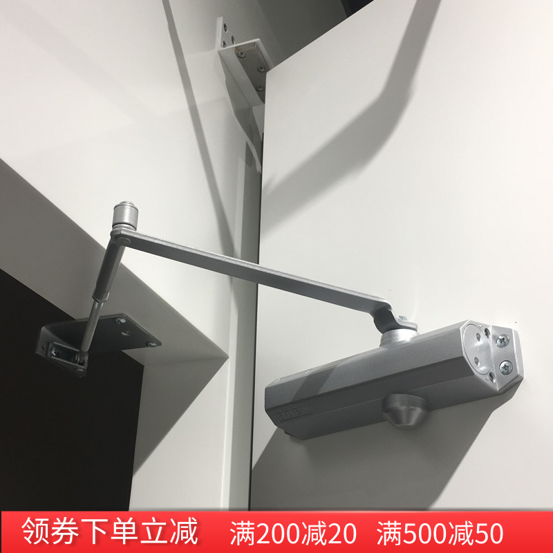 博恩闭门器6无定位简易自动承重5kg铸铝缓冲精品五年质保