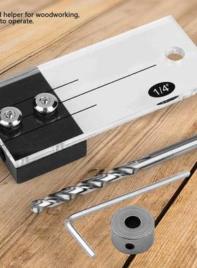 oe Hole Jig e ill i e Dowel Hole illing Guide