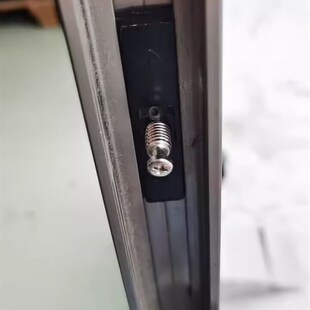 锁扣钩锁铝合金凹面锁滑上下单点门锁配件滑块插销移门推拉门阳台