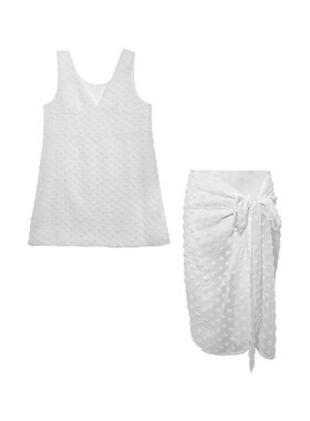 NAZ那子大码2025春季新款蕾丝网纱半身裙胖mm气质显瘦背带连衣裙