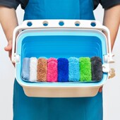 康多多收纳箱多功能三层保洁桶家政保洁专用拖地蓄水桶清洁工具箱