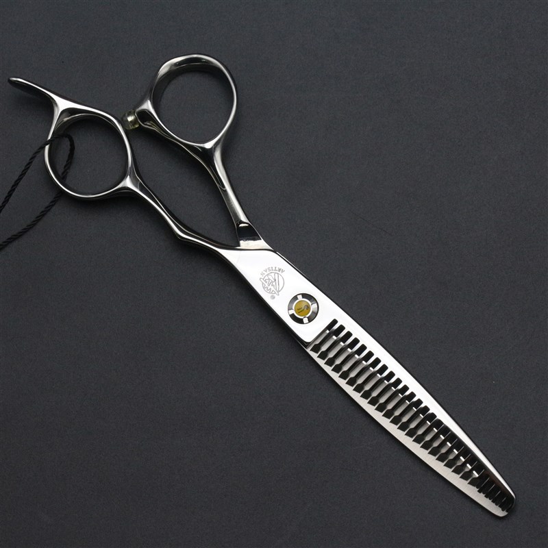 烟斗侍AB6327男士调色牙剪无痕男发油头剪理发美发书专用渐变打薄