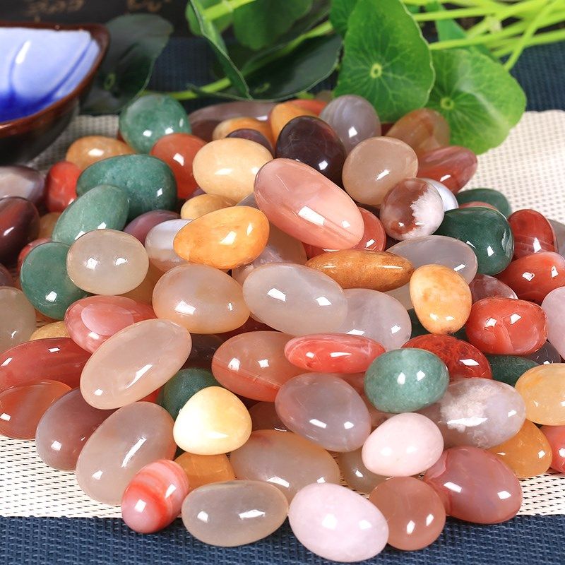 南京雨花石天然鱼缸造景石家装装饰五彩石水培花盆鹅卵小石头水族,宠物/宠物食品及用品,造景/装饰,淘宝优惠券,粉丝福利购,淘宝优惠卷