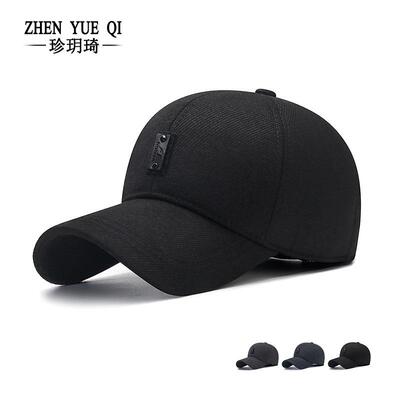中老年人帽子男士秋冬保暖棒球帽老人爷爷爸爸护耳鸭舌帽老头棉帽