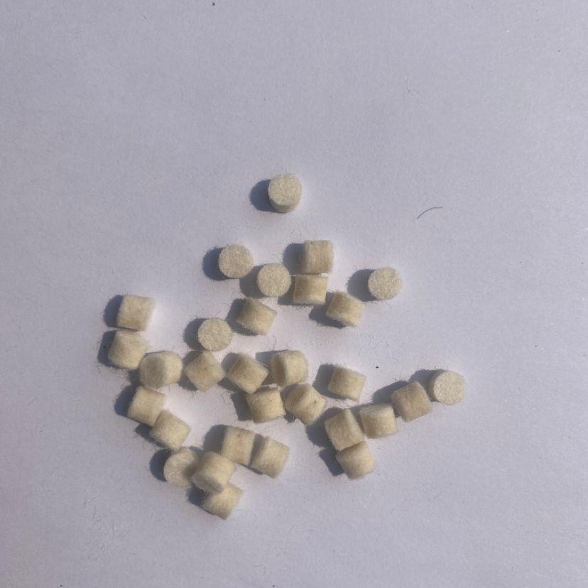 气枪清洁工具包为.177,.22和0.25英寸清洁棉球毛毡清洁棉花去污和