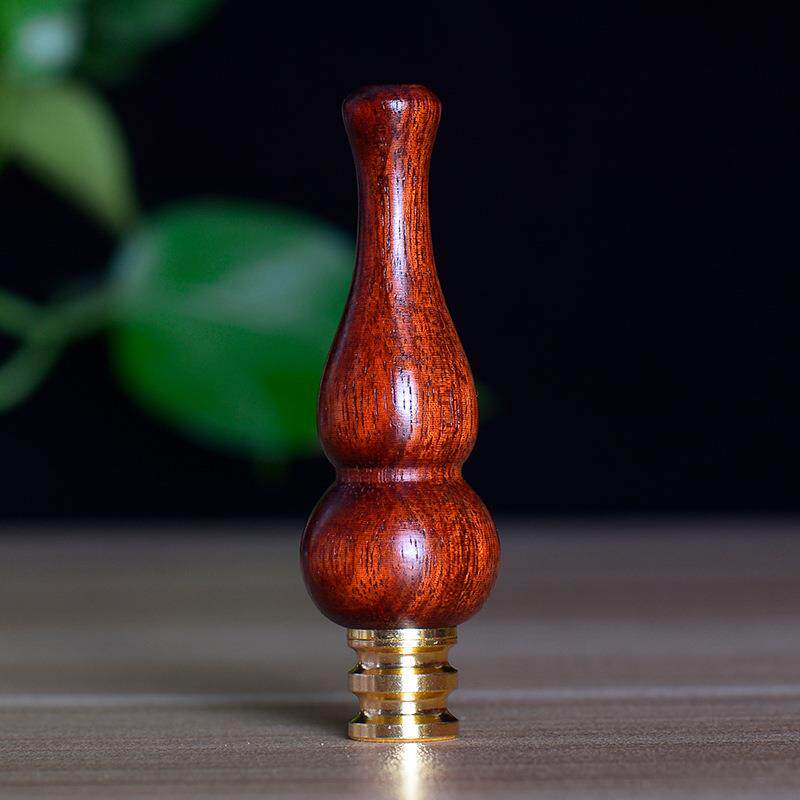 紫光檀绿檀血檀男士老式葫芦烟杆过滤芯循环型烟嘴可清洗粗细便携