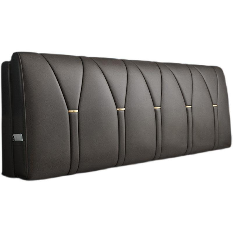 5ZV7床头靠垫榻榻米自粘床上靠背软包可固定床头罩套科技布免