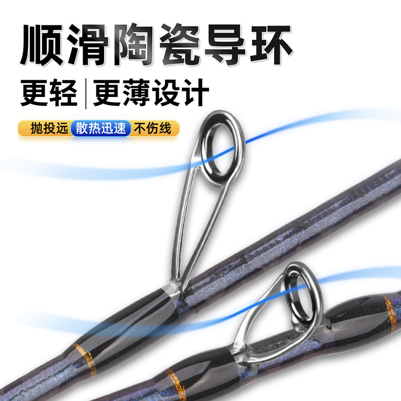 新款路亚竿ul软调路亚微物杆马口竿超软实心鱼竿路亚杆微物杆