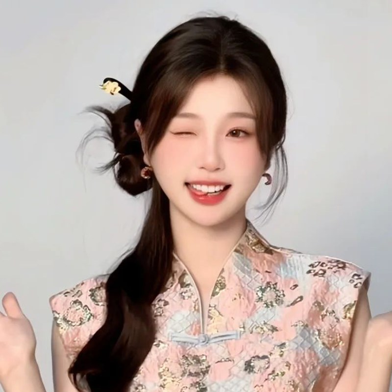 栀子花发簪女新中式国风发钗独特设计高级感日常盘发钗子旗袍配饰