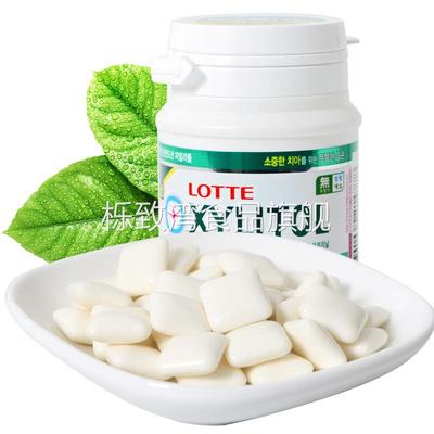 韩国进口LOTTE乐天木糖醇口香糖52g可随身携带网红口香糖零嘴无糖