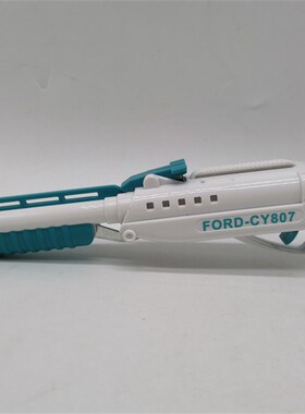 楚源特工战安手动双管互弹枪白色队全子弹亲子软动益.智儿童玩具