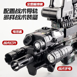 新款P90冲锋枪电m动发连一具手自玩体仿真自动儿童软弹水男孩晶61