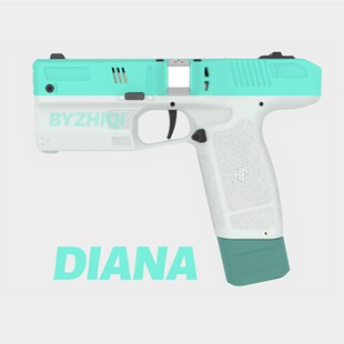 戴a娜夜i安na狄安娜飞轮软弹发G射器G18玩具枪D莺女武神