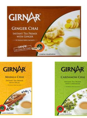 INDIAN FOOD 印度 GIRNAR MASALA CHAI TEA 玛萨拉速溶奶茶 140g
