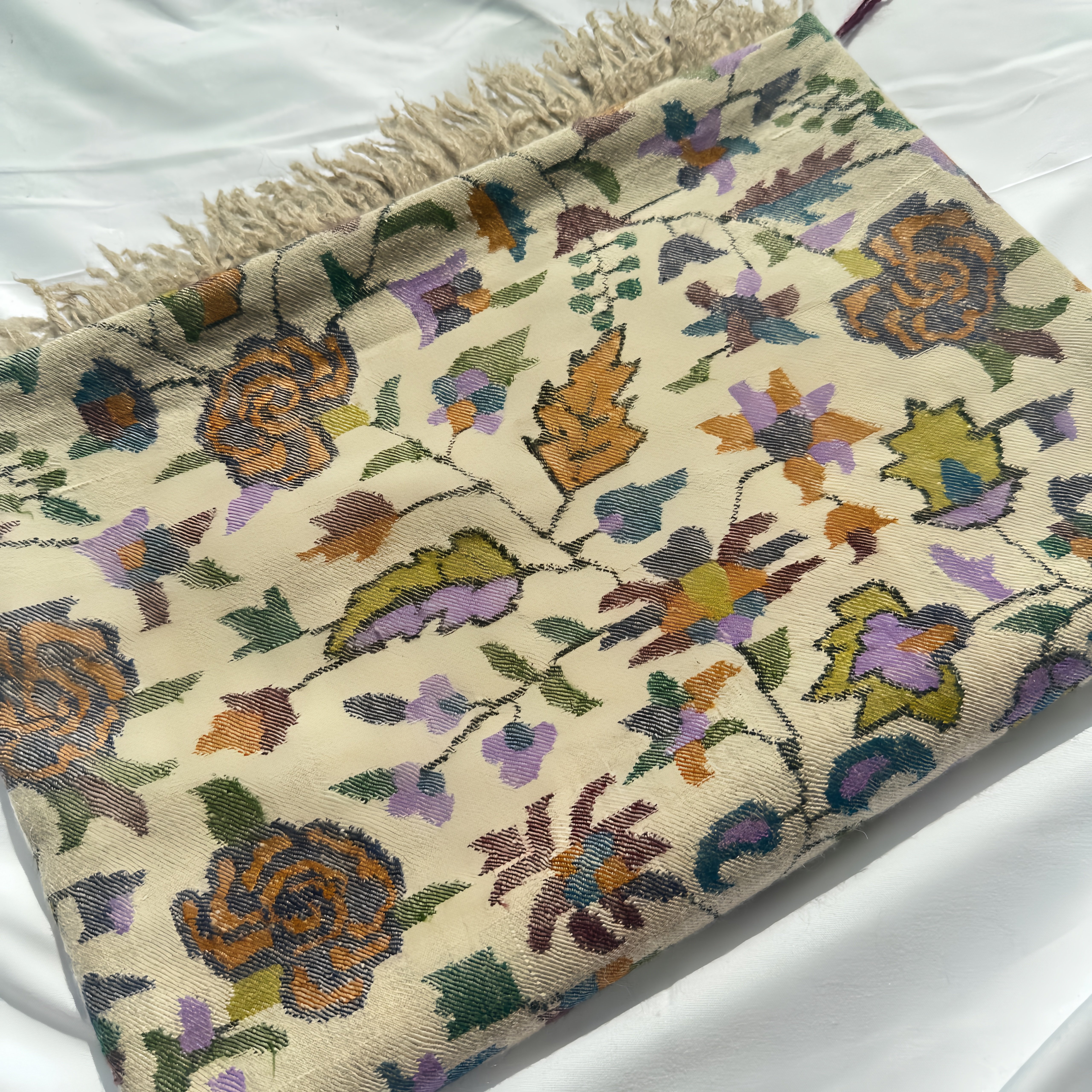 原绒紫菊玫瑰卡尼克什米尔手工披肩围巾,个性定制/设计服务/DIY,针织类定制/加工,淘宝优惠券,粉丝福利购,淘宝优惠卷