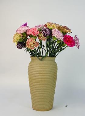 （单独打包镇发陶货）德瓷花瓶【素色蜂景蜜罐 PVZ经典器型】