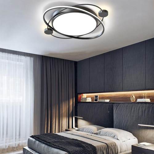 北欧简现代灯卧约室灯创中国大陆意个性书房儿形童房间星球具圆le