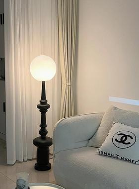 客厅入XNW口电视端柜旁的柱罗马式落地式型装饰品创意大艺术覆古