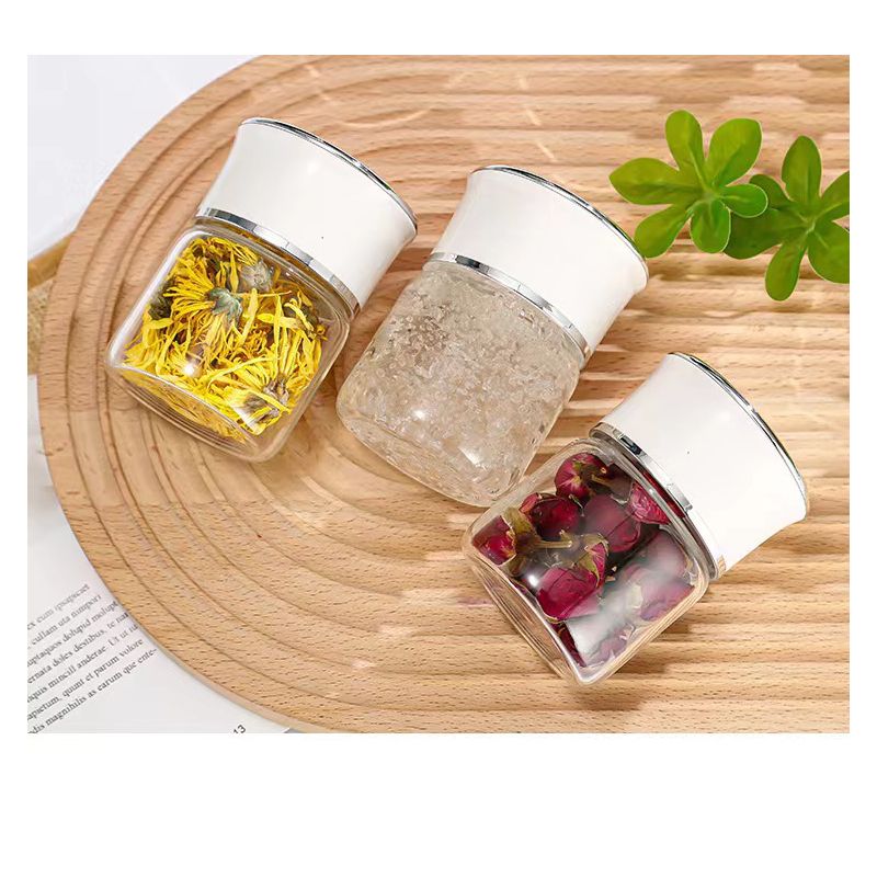 厂家直供100ml燕窝玻璃瓶便携家用100ml小水杯密封罐高硼硅玻璃瓶