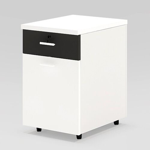 文件柜资料档案柜办公柜木质抽y屉式带锁小柜子桌下储物矮柜保密