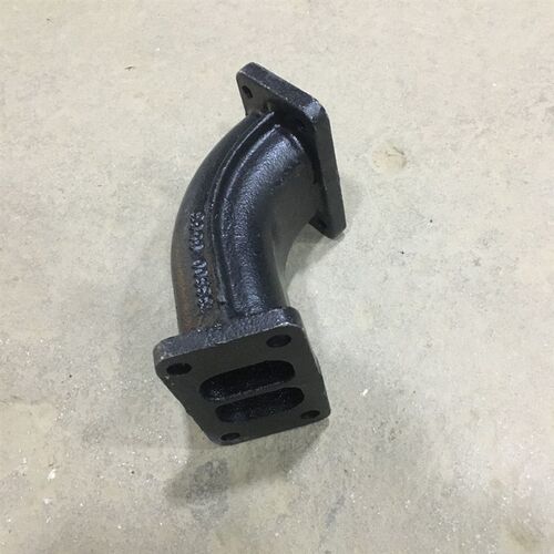 潍柴六缸6105/610w8柴油机排气管增压器接管弯管接头