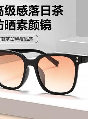 百世芬新款日落色腮红墨镜TY05F方框遮阳眼镜偏光太阳镜防紫外线