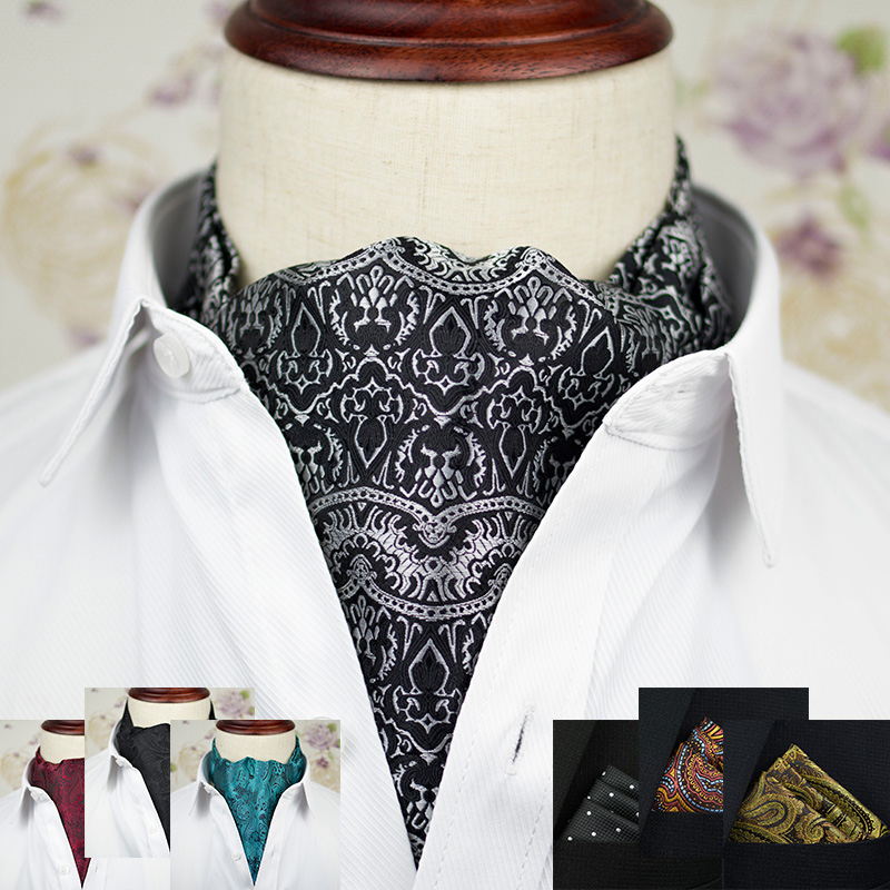 领巾男女通用色织提花商务