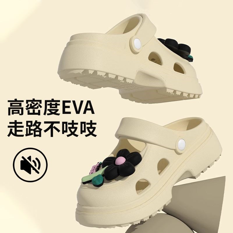 孕妇防滑拖鞋今年流行的凉拖鞋2C025新款防臭夏包头女士凉鞋H