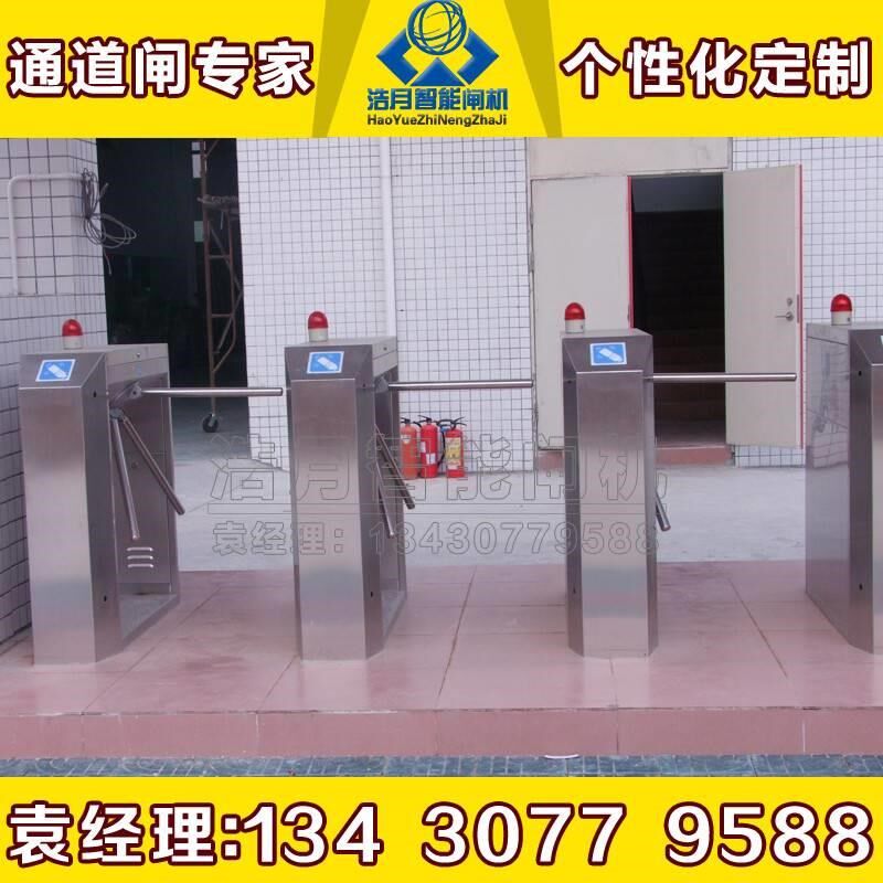 景区检票三辊闸门 工p地三棍闸 桥式三杆闸机打卡三挡闸学校三辊