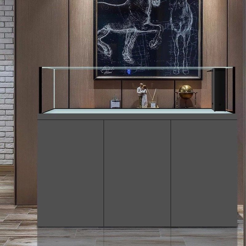 鱼缸立式客厅2i024新款一x体溪流缸底滤屏风大型超白玻璃水族箱,宠物/宠物食品及用品,底柜/落地缸,淘宝优惠券,粉丝福利购,淘宝优惠卷