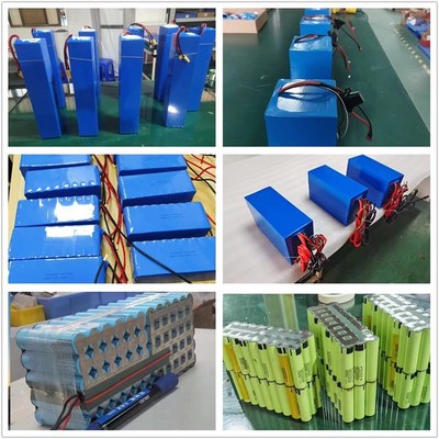 定制锂电池12V 24V 36V 48V 60V伏电池组 1J8650 21700 32700电芯