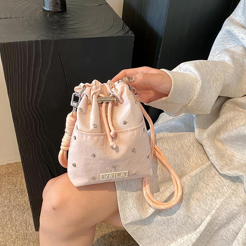新品小众尼龙帆布包包女式