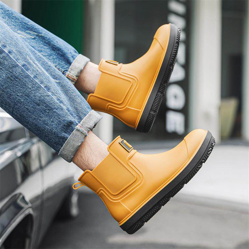 新品通勤百搭雨鞋男款2026新款中筒雨靴子男士防水鞋防滑钓鱼