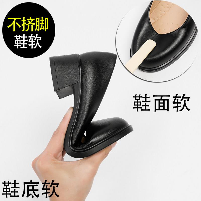 新品马丁靴男款2026新款英伦风复古高帮皮靴春秋款防滑耐磨皮面工