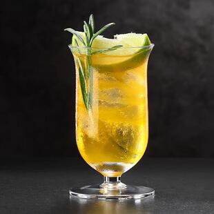 新品加厚矮脚鸡尾酒杯 椰林飘香杯果汁杯沙冰杯苏打水杯冷饮杯