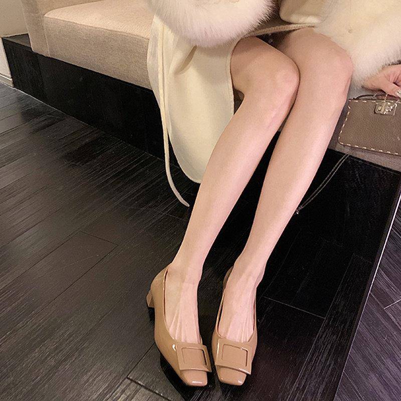 新品短靴女靴子2026新款秋季高级感小个子增高显瘦洋气厚底弹力瘦