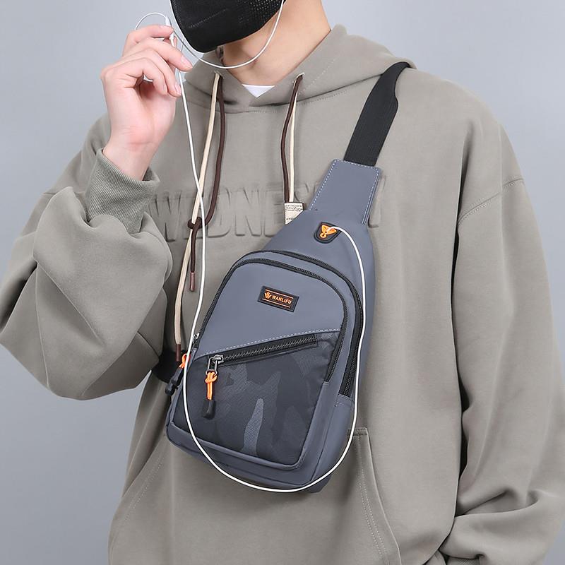 新品新款胸包男士包包单肩