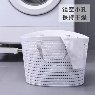 衣服轻便拿放收纳衣服神器丝带篮 家用脏衣收纳卫生间换洗衣服桶装